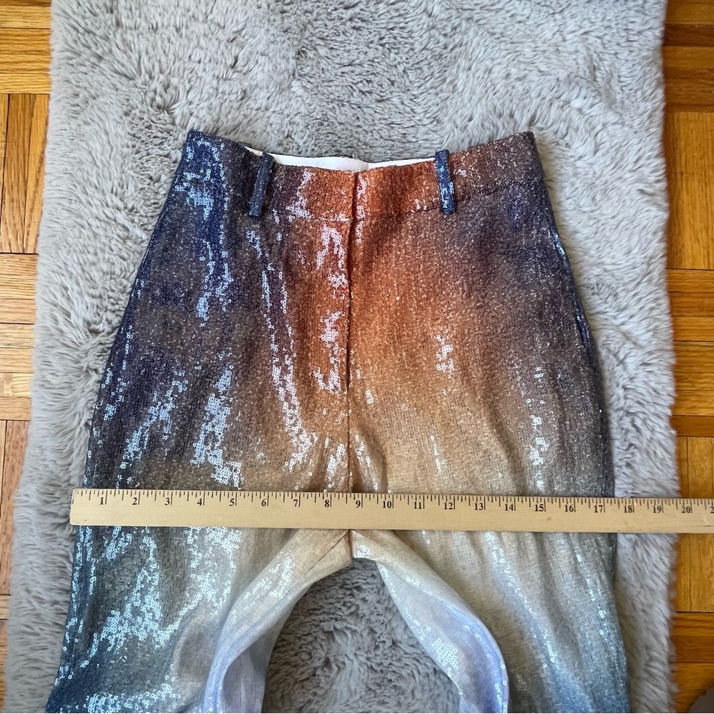PRISCAVera Sequin Ombré Flare Pants size small - Picture 15 of 16